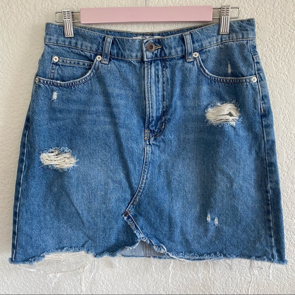 Free People We the Free Denim Skirt